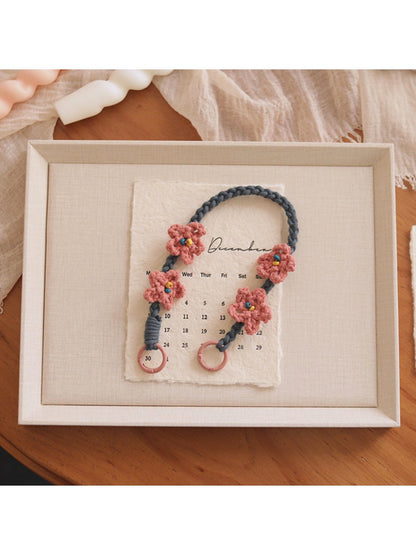 Keypus - Cute Flower Mobile Phone Lanyard