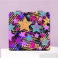 Mirroray - Y2K Graffiti Square Foldable Pocket Mirror