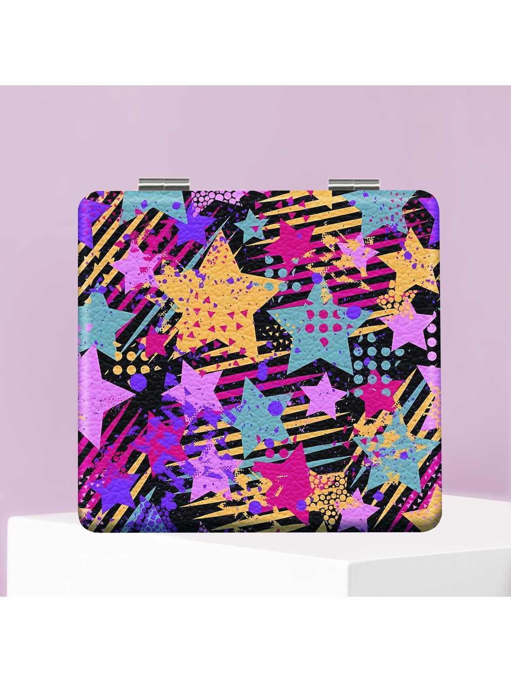 Mirroray - Y2K Graffiti Square Foldable Pocket Mirror