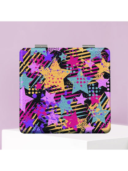 Mirroray - Y2K Graffiti Square Foldable Pocket Mirror