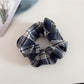 Gifty - Retro Plaid Fashion Scrunchie