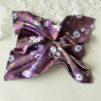 GIFTY - Tie-Dye & Oil Painting Style Square Scrunchie