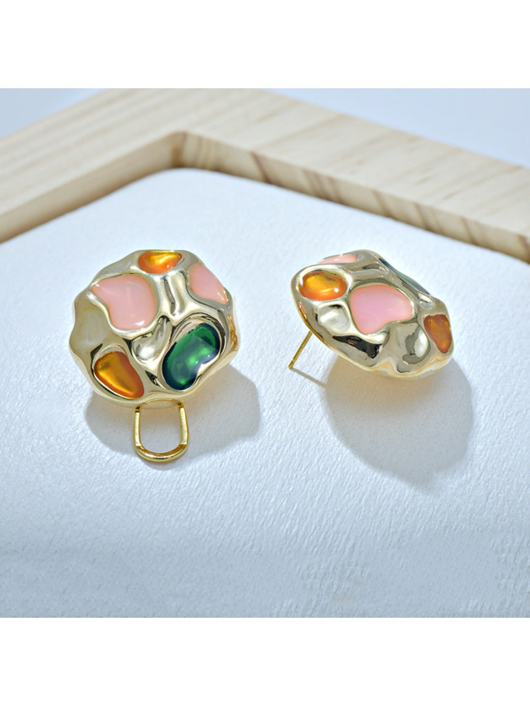 Earedge - Spring Color Blocking Earrings