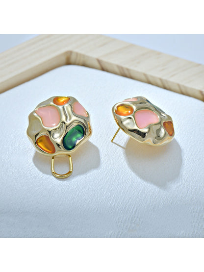 Earedge - Spring Color Blocking Earrings