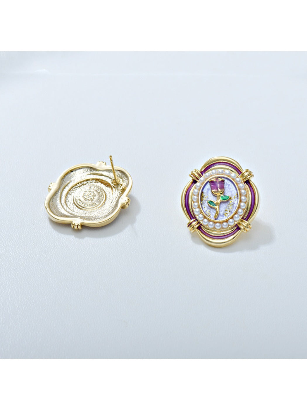 Earedge - Elegant Floral Tulip Earrings