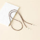 Velra - Minimalist Solid Color Beaded Eyeglass Strap
