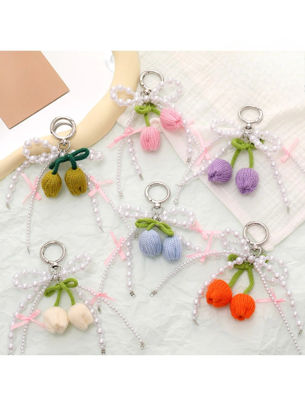 Keypus - Cute Tulip-Shaped Keychain