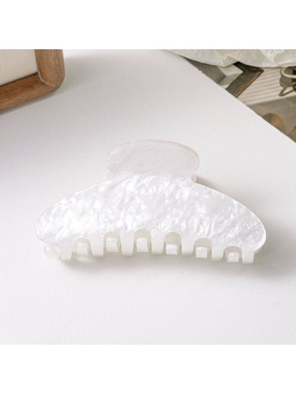 Beau - Minimalist Macaron Half Moon Claw Clip