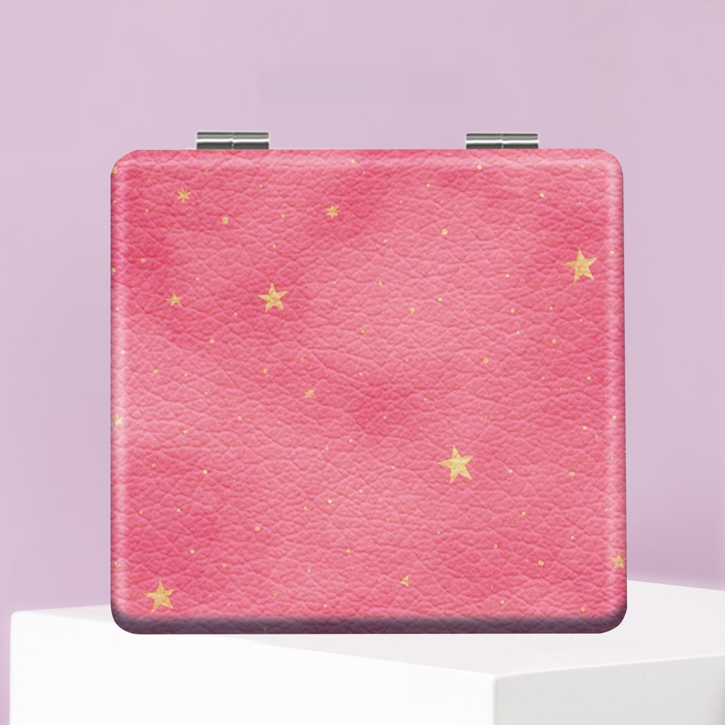Mirroray - Pattern Print Travel Touch-Up Compact Mirror
