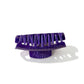 Beau - Checker Pattern Acetate Fiber Claw Clip