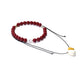 Nozari - Geometric Drop Pendant Beaded Necklace