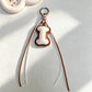 Keypus - Modern Minimalist Letter Bag Charm Keychain