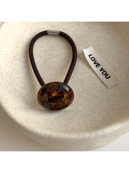 Gifty - Gradient Button-Shaped Hair Tie