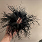 Gifty - Floating Feather Elegant Scrunchie