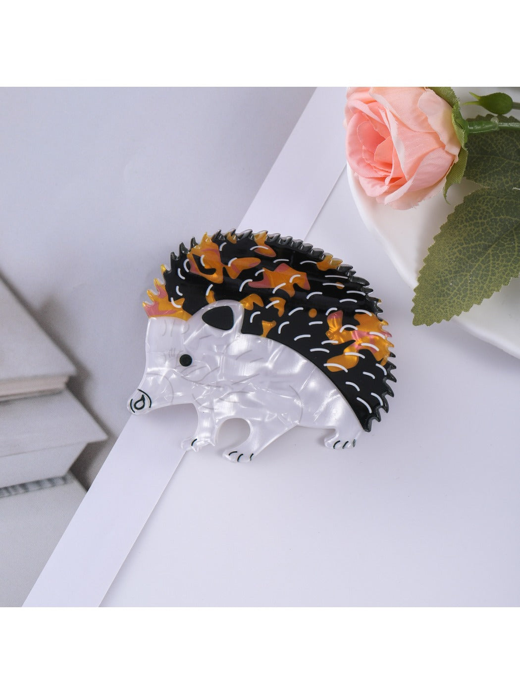 Beau - Adorable Hedgehog Shaped Hair Claw Clip