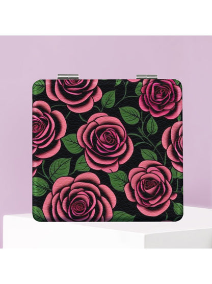 Mirroray - Retro Pattern Folding Makeup Mirror