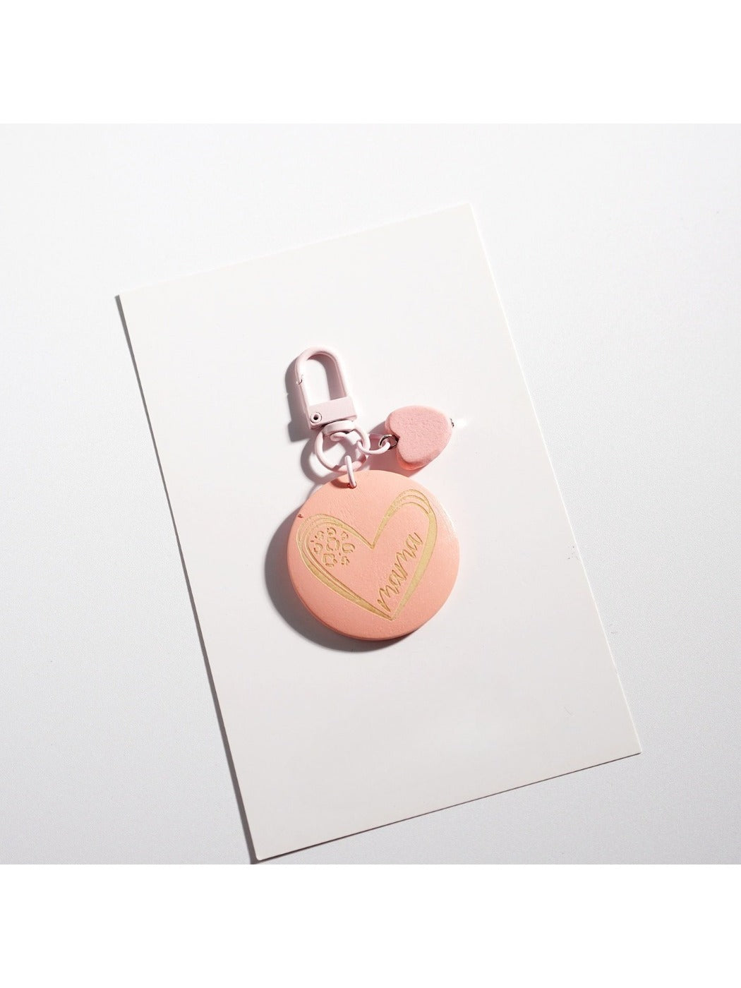 Keypus - Round Solid Color Keychain