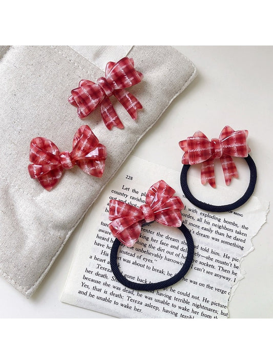 Beau - Bow Hair Clips and Hair Ties