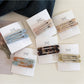 Beau - Minimalist Openwork Oval Hair Clip