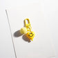 Keypus - Yellow Smiley Face Keychain