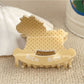Beau - Polka Dot Stool Shaped Claw Clip