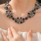 Nozari - Vintage Geometric Rhinestone Necklace