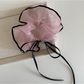 Gifty - Minimal Bow Ribbon Oversized Scrunchie