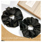 Gifty - Elegant Polka Dot Satin Hair Scrunchie