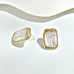 Earedge - Minimalist Geometric Square Earrings