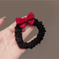 Gifty - Elegant Red Ruched Scrunchie