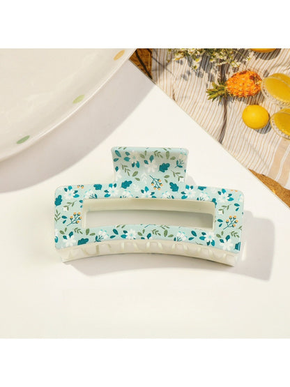 Beau - Floral Anti-slip Shark Hair Clip