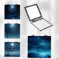 Mirroray - Cartoon Night Sky Portable Vanity Mirror