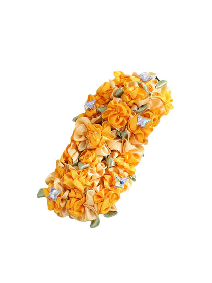 Beau - Sweet Floral Polyester Hair Clip