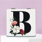 Mirroray - English Letter Floral Folding Makeup Mirror