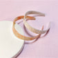 Gifty - Minimalist Wide Band Textured Headband