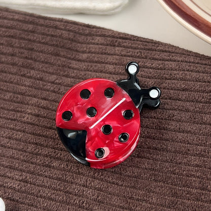 Beau - Bright Ladybug Design Claw Clip