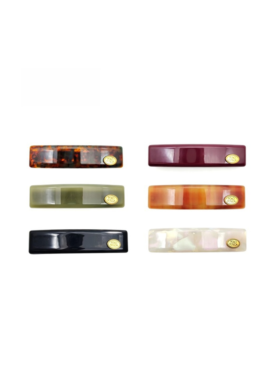 Beau - Geometric Acetate French Barrette