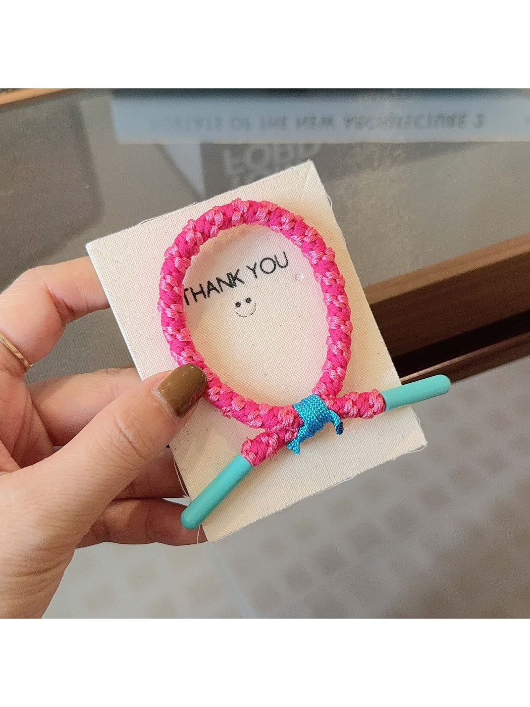 Gifty - Polyester Woven High Stretch Elastic Hair Tie