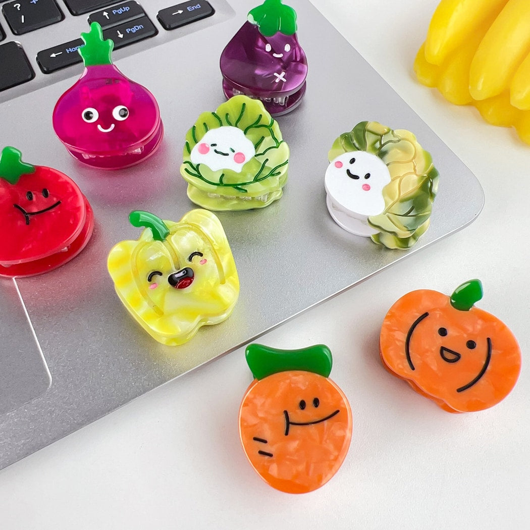 Beau - Playful Vegetable Shape Claw Clip