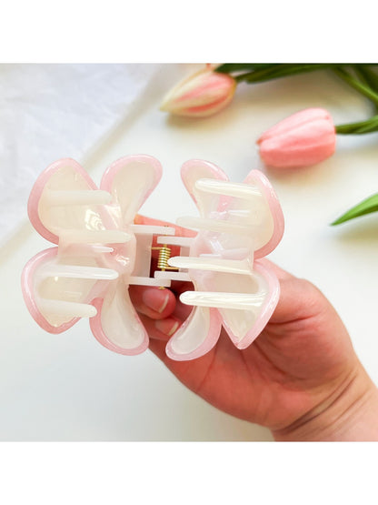 Beau - Egg Shaped Jelly Colored Hair Clip