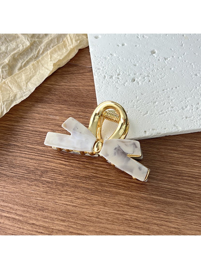 Beau - Elegant Bow Shaped Hair Claw Clip