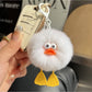 Keypus - Cute Duck Ball Keychain