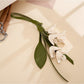 Keypus - Faux Leather Osmanthus Flower Bag Charm