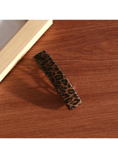 Beau - Vintage Leopard Print Hair Clip