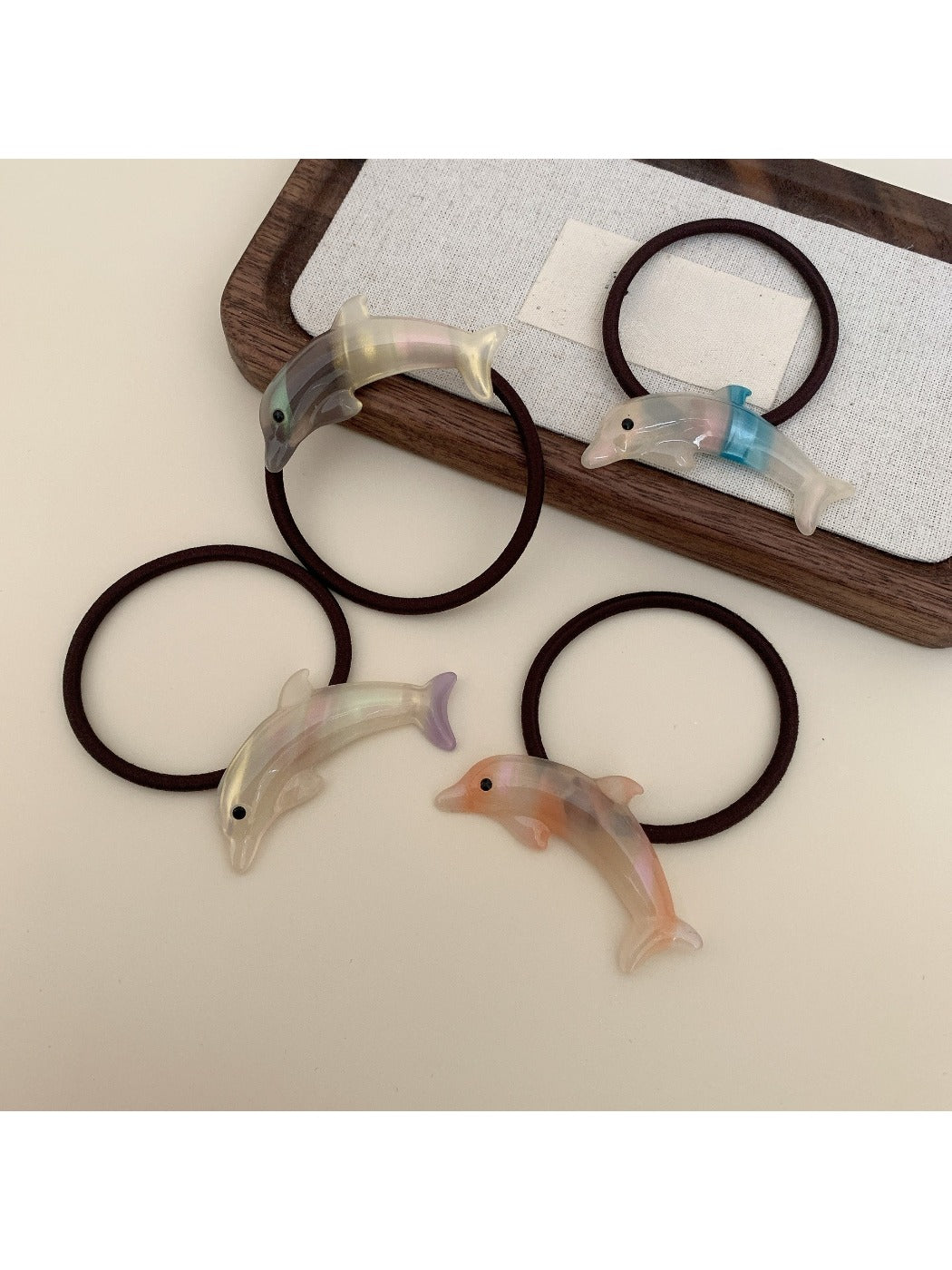 Gifty - Acetate Little Dolphin Hair Tie