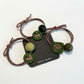 Gifty - Double Strand Smiley Heart Charm Hair Tie