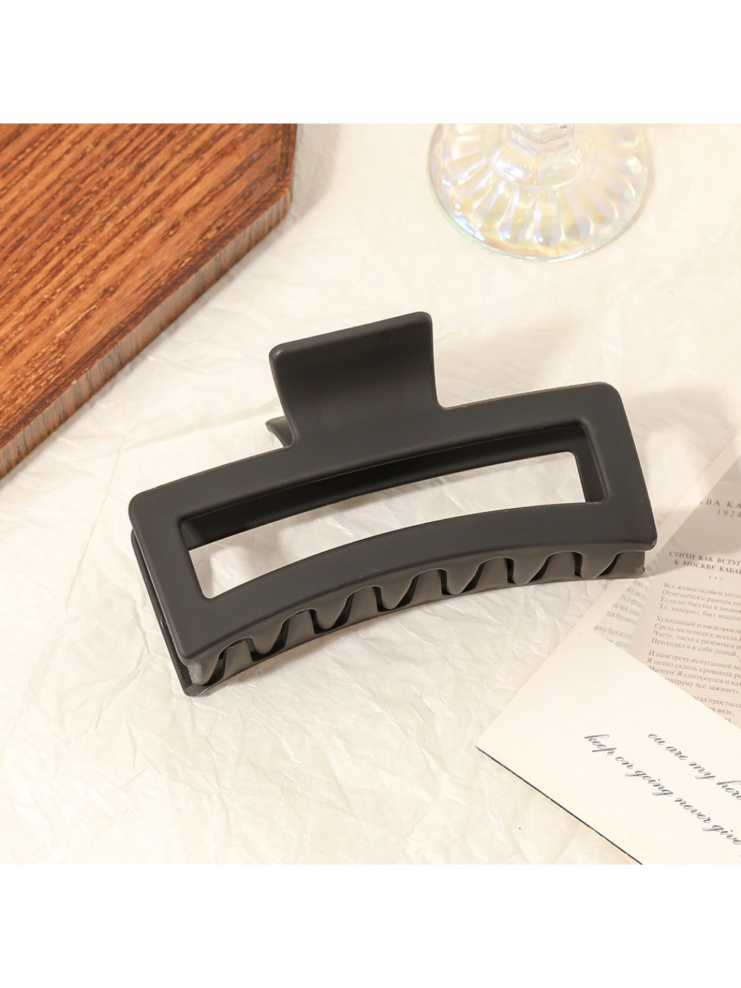 Beau - Rectangle Matte Claw Clip
