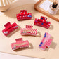 Beau - Red Tone Claw Clip