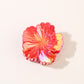 Beau - Colorful Hibiscus Shaped Hair Claw Clip