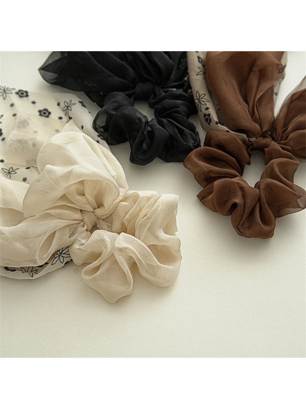 Gifty - Summer Chiffon Mesh Bow Hair Tie